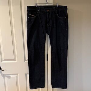 Diesel Men's Deep Indigo Straight Jeans